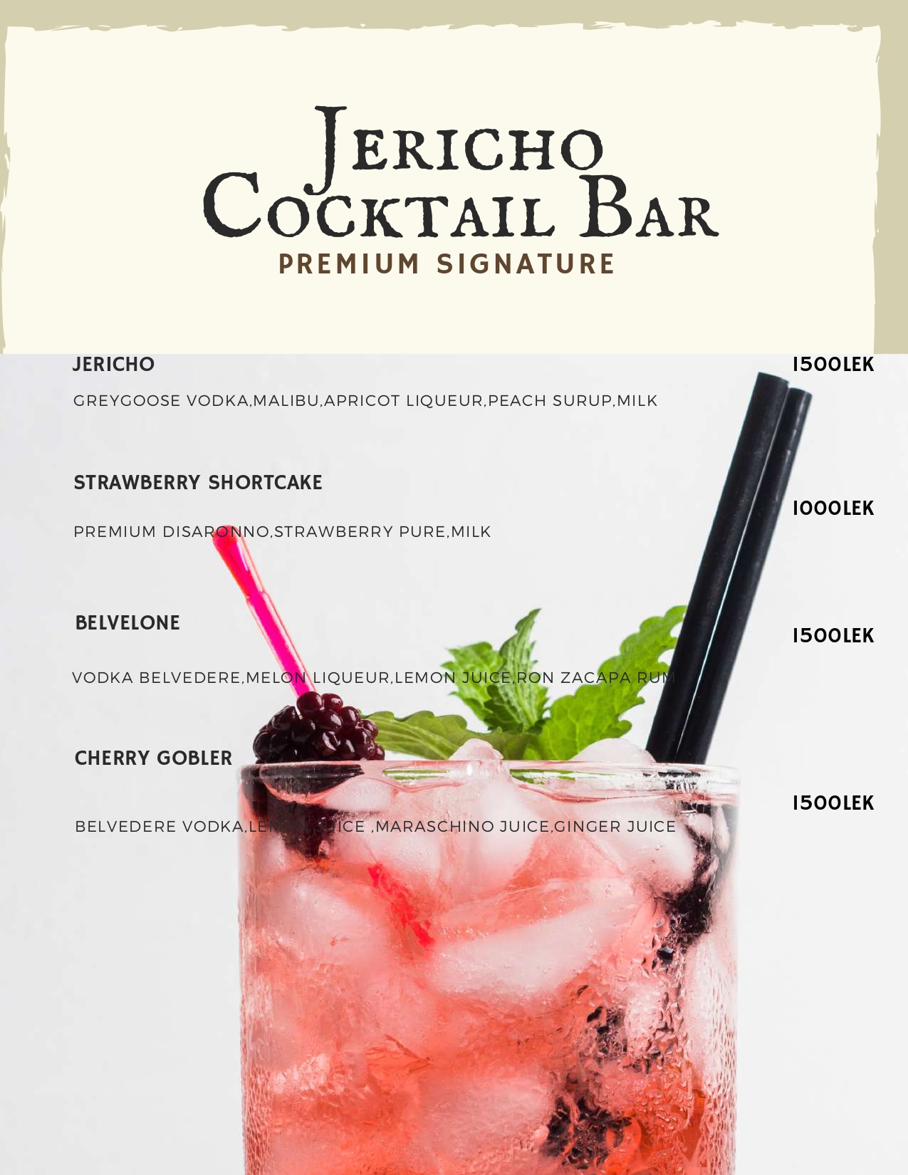 Jericho Cocktail Bar Jericho